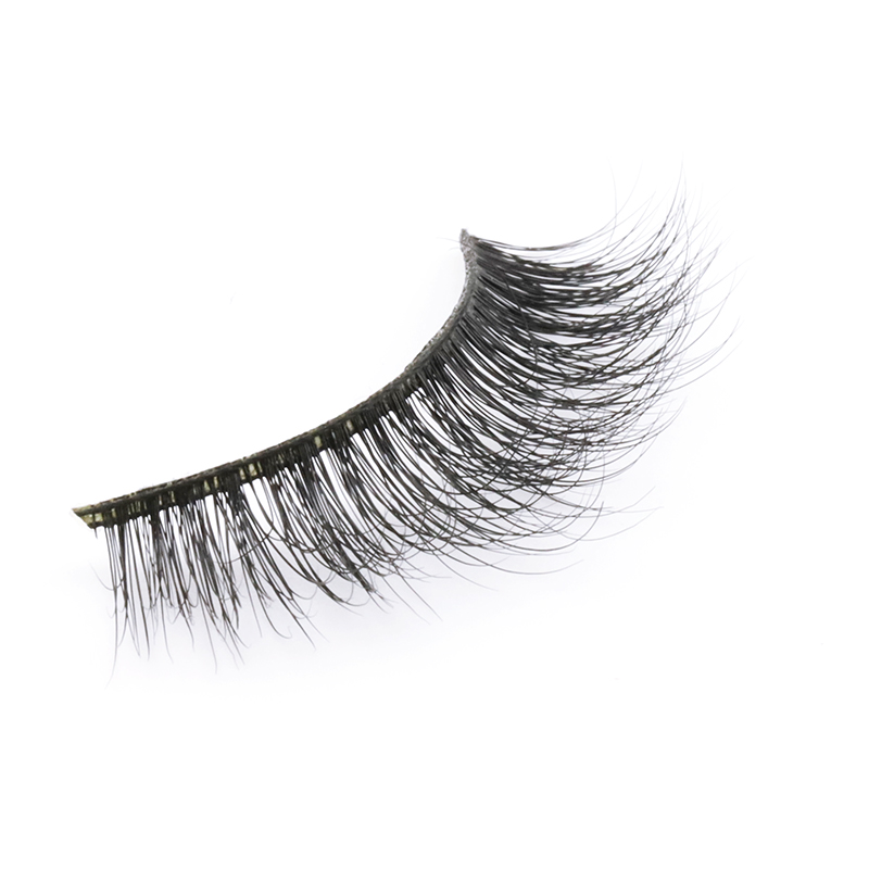 Eyelash Supplier Supply Real Mink Fur 3D Strip Lashes Wholsale Price Mink Eyelashes in Canada YY103